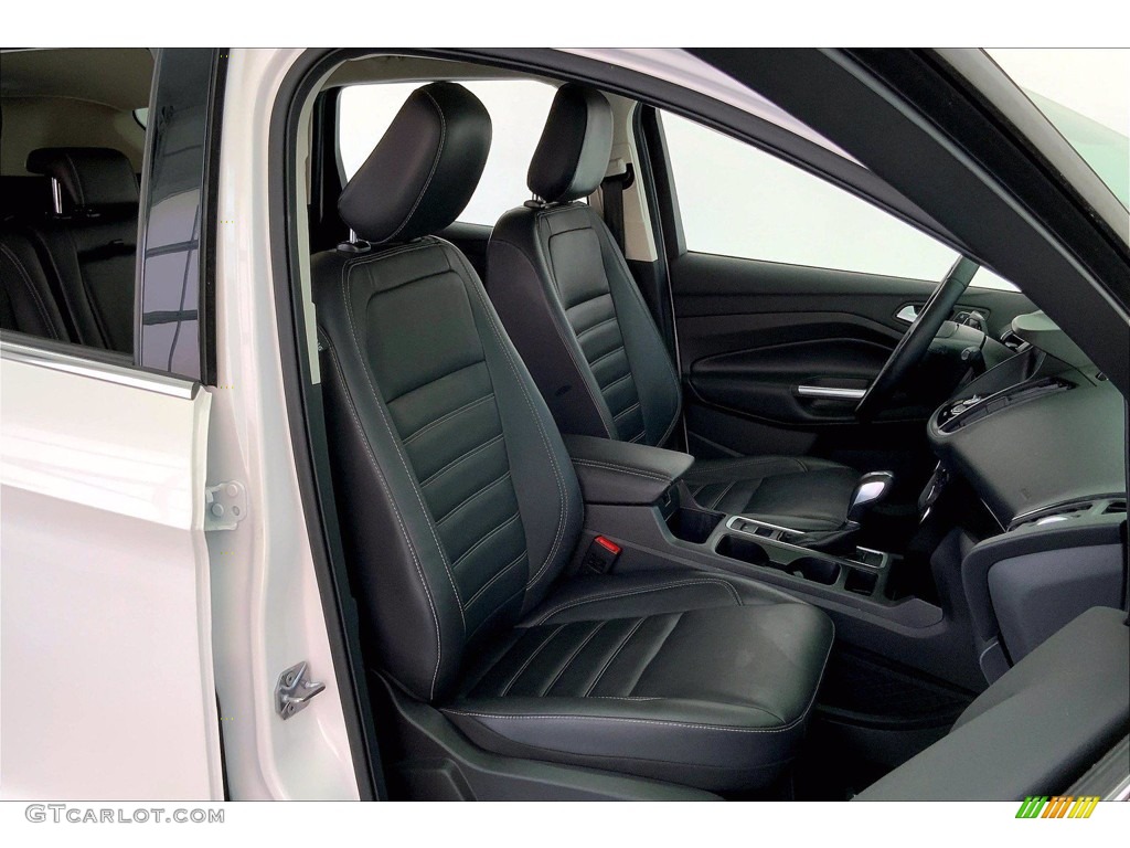 Chromite Gray/Charcoal Black Interior 2019 Ford Escape Titanium 4WD Photo #144052157