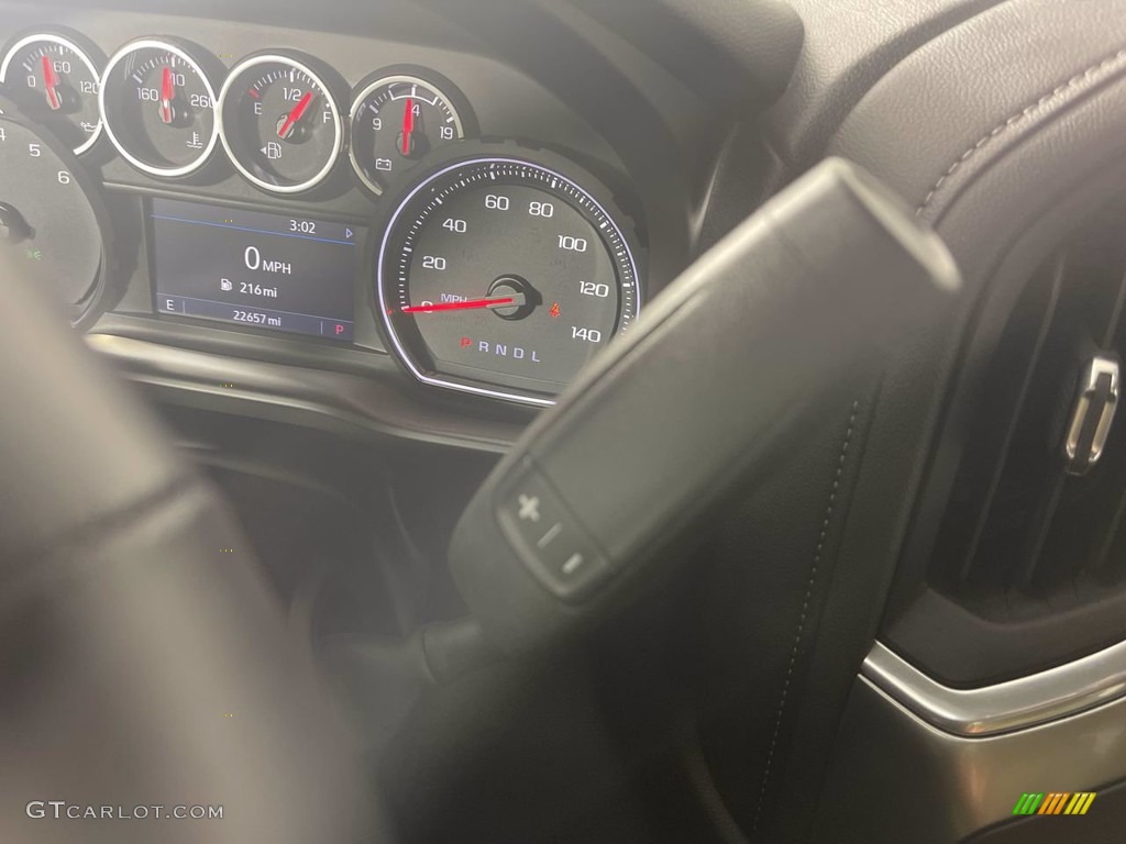 2020 Silverado 1500 RST Crew Cab 4x4 - Shadow Gray Metallic / Jet Black photo #19