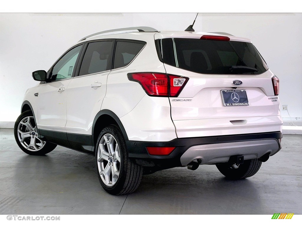 2019 Escape Titanium 4WD - White Platinum / Chromite Gray/Charcoal Black photo #10