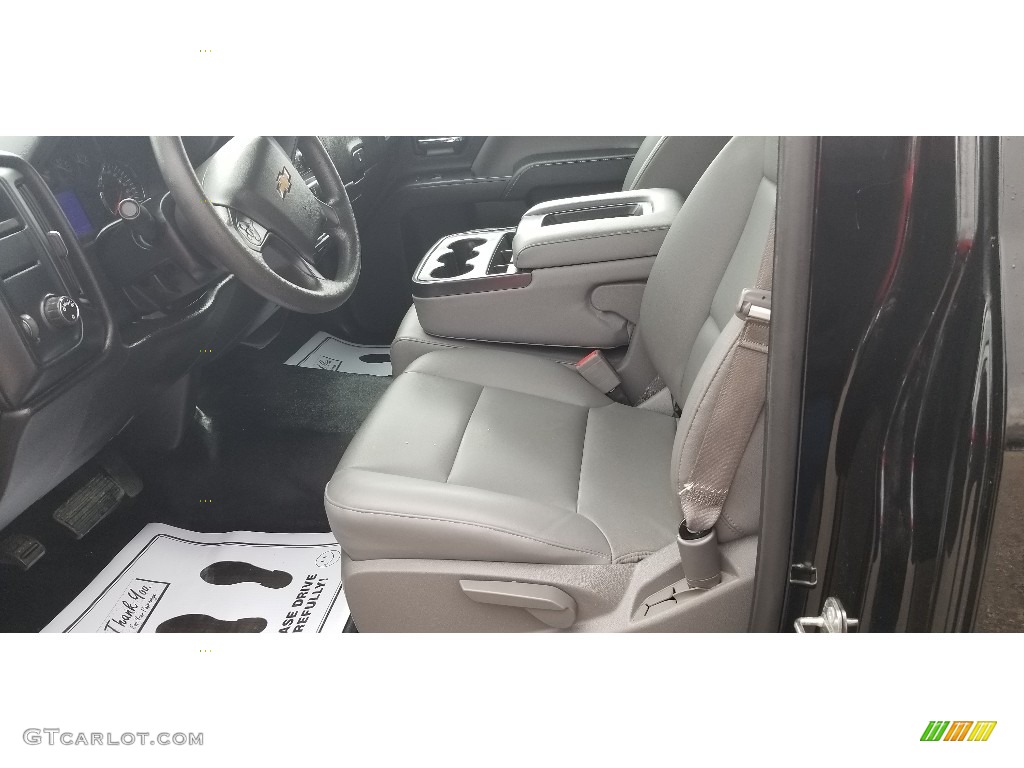 2015 Silverado 1500 WT Regular Cab - Black / Dark Ash/Jet Black photo #6