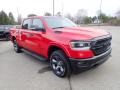 Flame Red 2022 Ram 1500 Big Horn Built-to-Serve Edition Crew Cab 4x4 Exterior