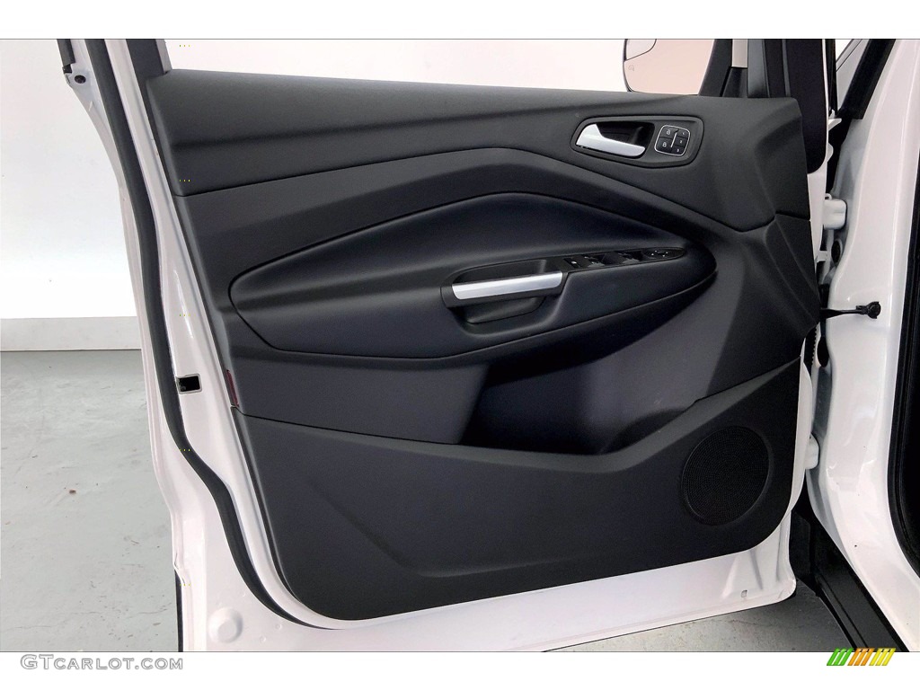 2019 Ford Escape Titanium 4WD Chromite Gray/Charcoal Black Door Panel Photo #144052706