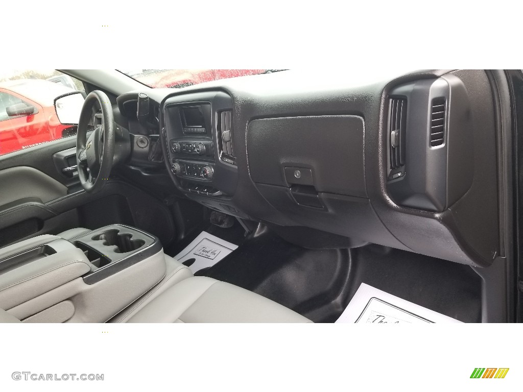 2015 Silverado 1500 WT Regular Cab - Black / Dark Ash/Jet Black photo #14