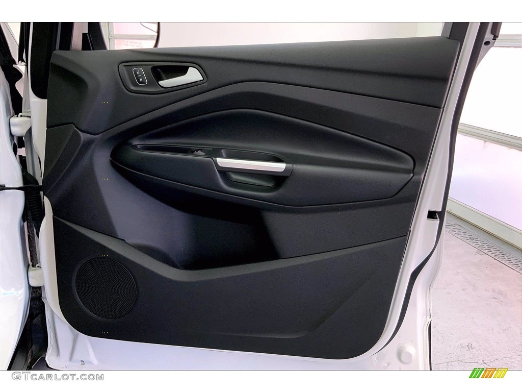 2019 Ford Escape Titanium 4WD Chromite Gray/Charcoal Black Door Panel Photo #144052733