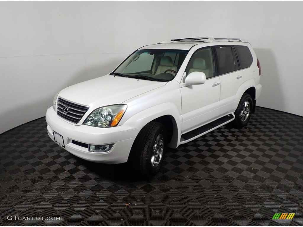 2008 GX 470 - Blizzard White Pearl / Ivory photo #11