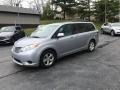 2017 Predawn Gray Mica Toyota Sienna LE  photo #2