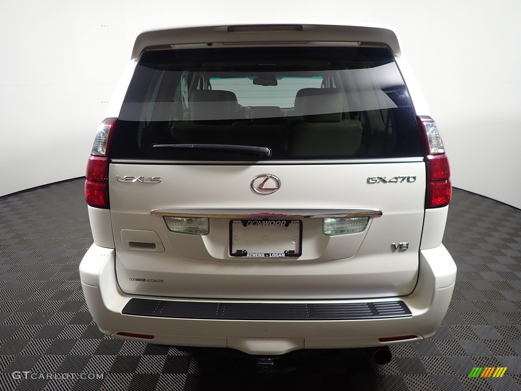 2008 GX 470 - Blizzard White Pearl / Ivory photo #14