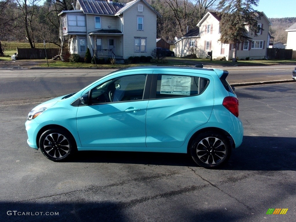 Mystic Blue Metallic 2022 Chevrolet Spark LT Exterior Photo #144053493