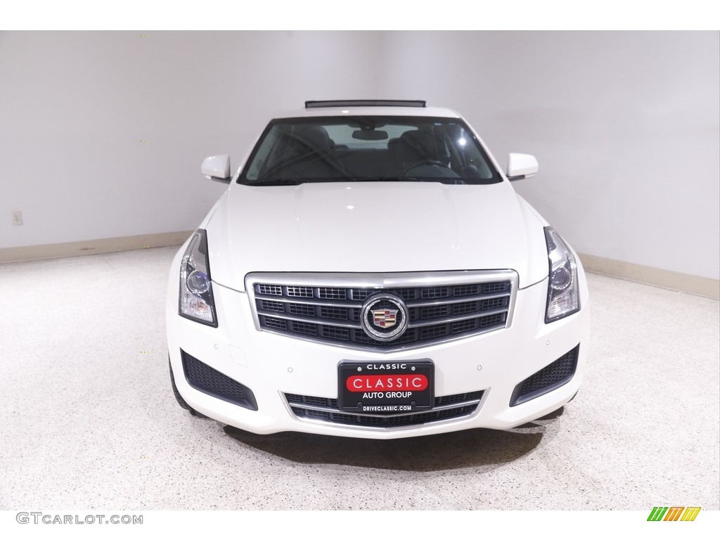 2014 ATS 2.0L Turbo AWD - White Diamond Tricoat / Jet Black/Jet Black photo #2