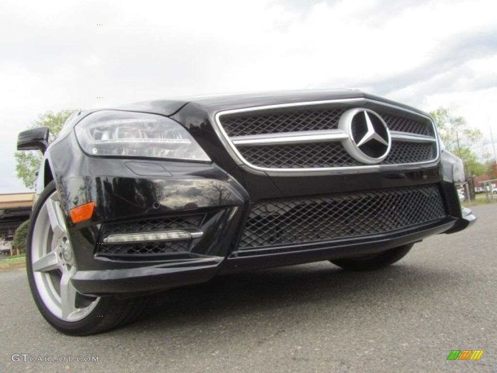 2013 CLS 550 Coupe - Black / Almond/Mocha photo #2