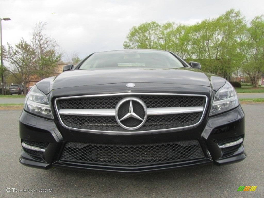 2013 CLS 550 Coupe - Black / Almond/Mocha photo #4