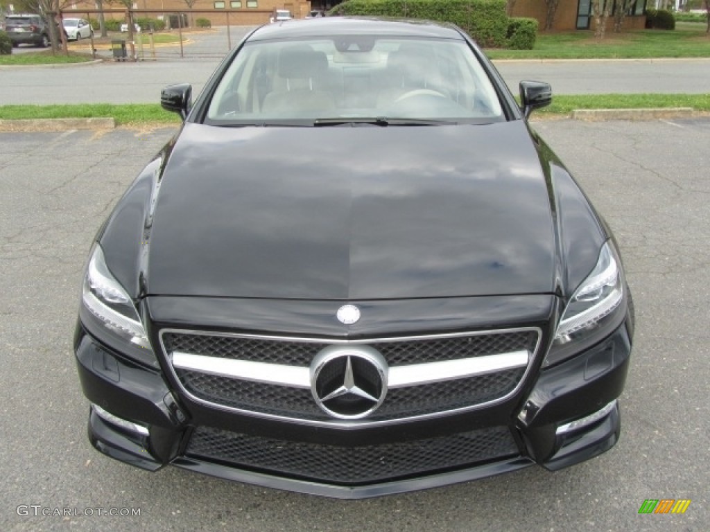 2013 CLS 550 Coupe - Black / Almond/Mocha photo #5