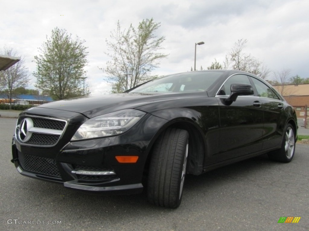 2013 CLS 550 Coupe - Black / Almond/Mocha photo #6