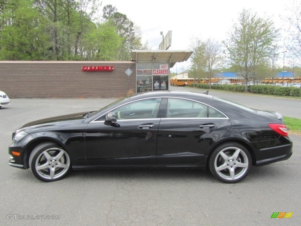 2013 CLS 550 Coupe - Black / Almond/Mocha photo #7