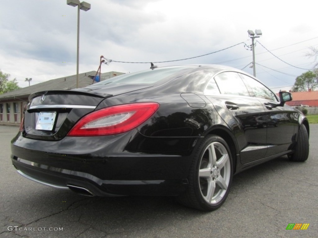 2013 CLS 550 Coupe - Black / Almond/Mocha photo #10