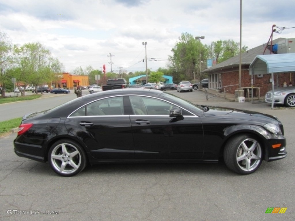 2013 CLS 550 Coupe - Black / Almond/Mocha photo #11