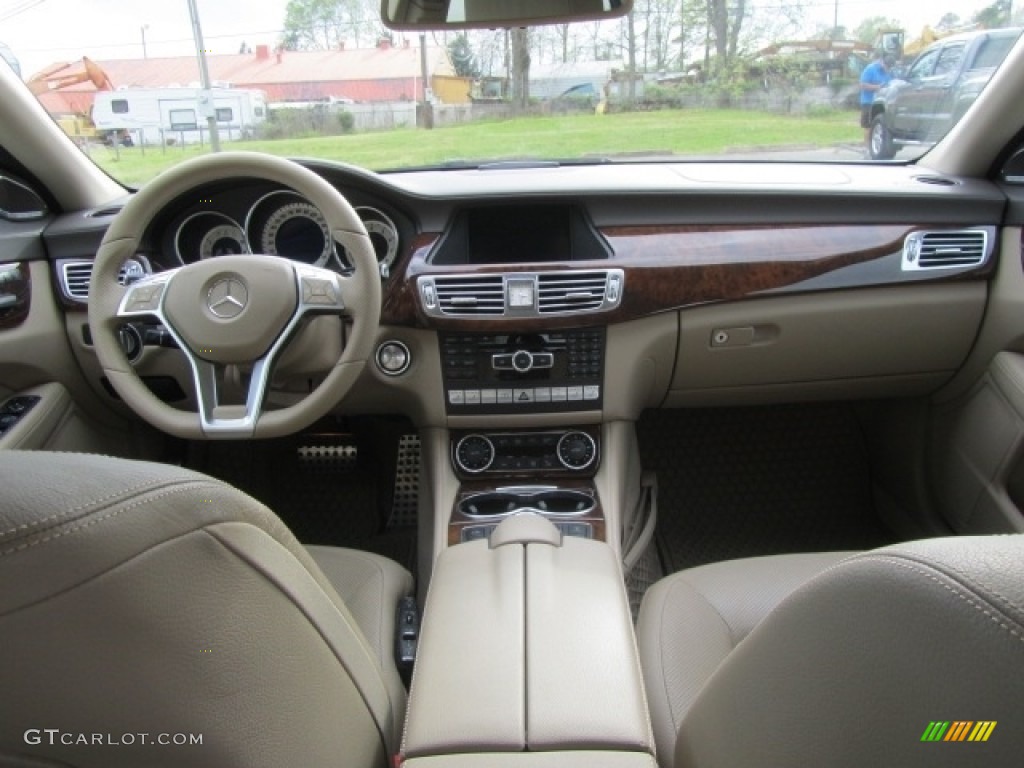 2013 CLS 550 Coupe - Black / Almond/Mocha photo #13