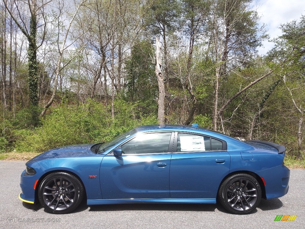 2022 Charger Scat Pack Plus - Frostbite / Black photo #1