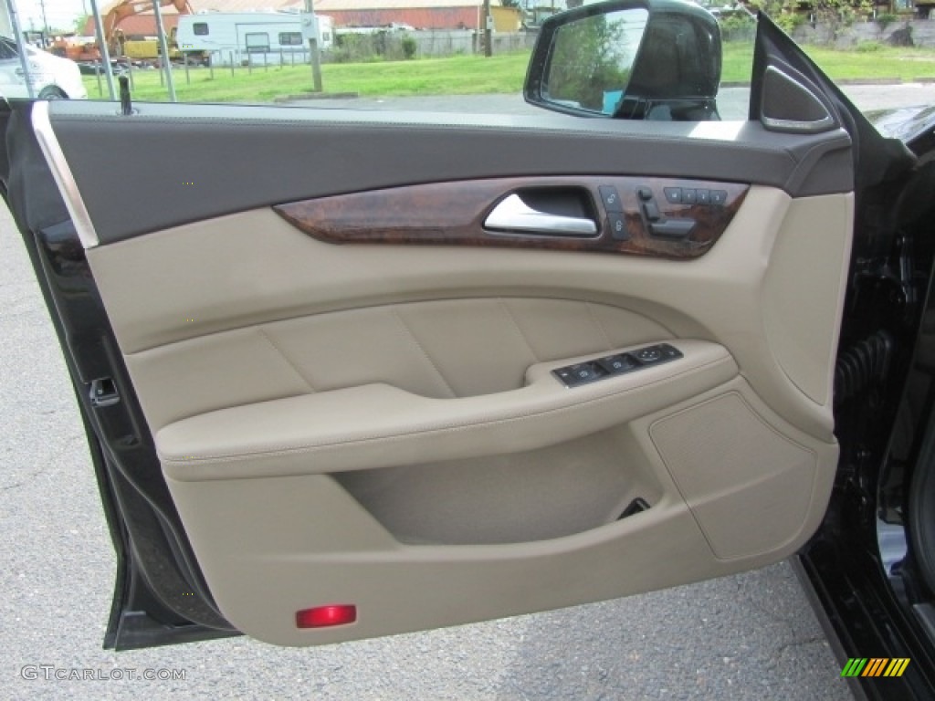 2013 CLS 550 Coupe - Black / Almond/Mocha photo #18