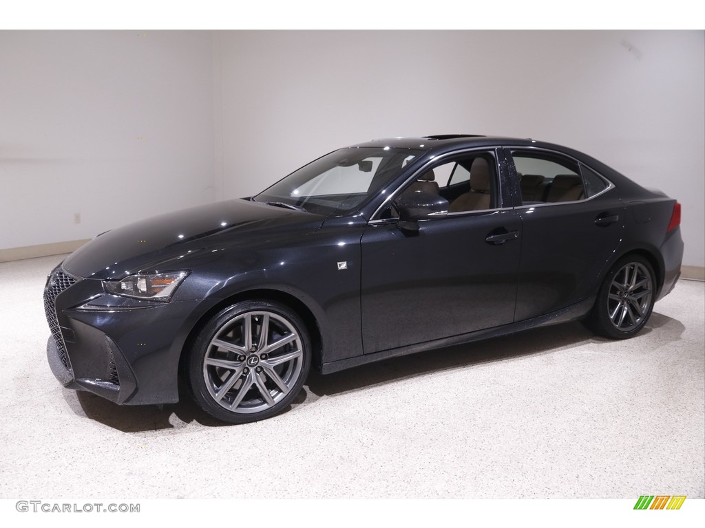 2020 IS 300 F Sport AWD - Caviar / Chateau photo #3