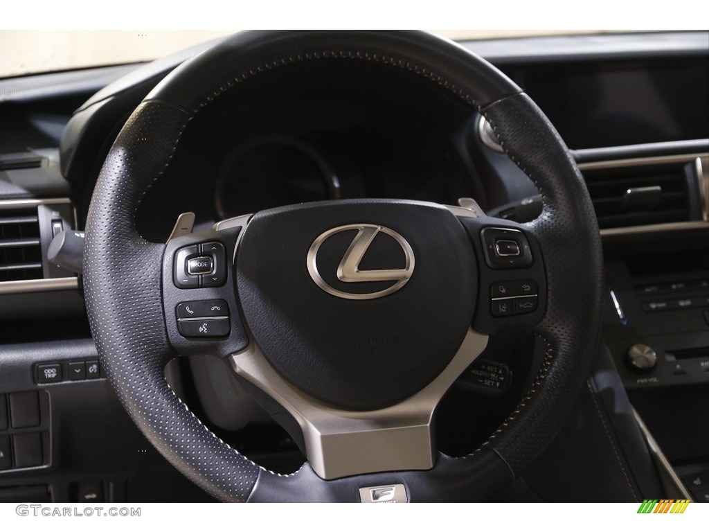 2020 IS 300 F Sport AWD - Caviar / Chateau photo #7