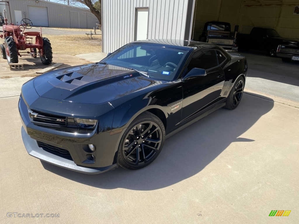 2014 Camaro ZL1 Coupe - Black / Black photo #1