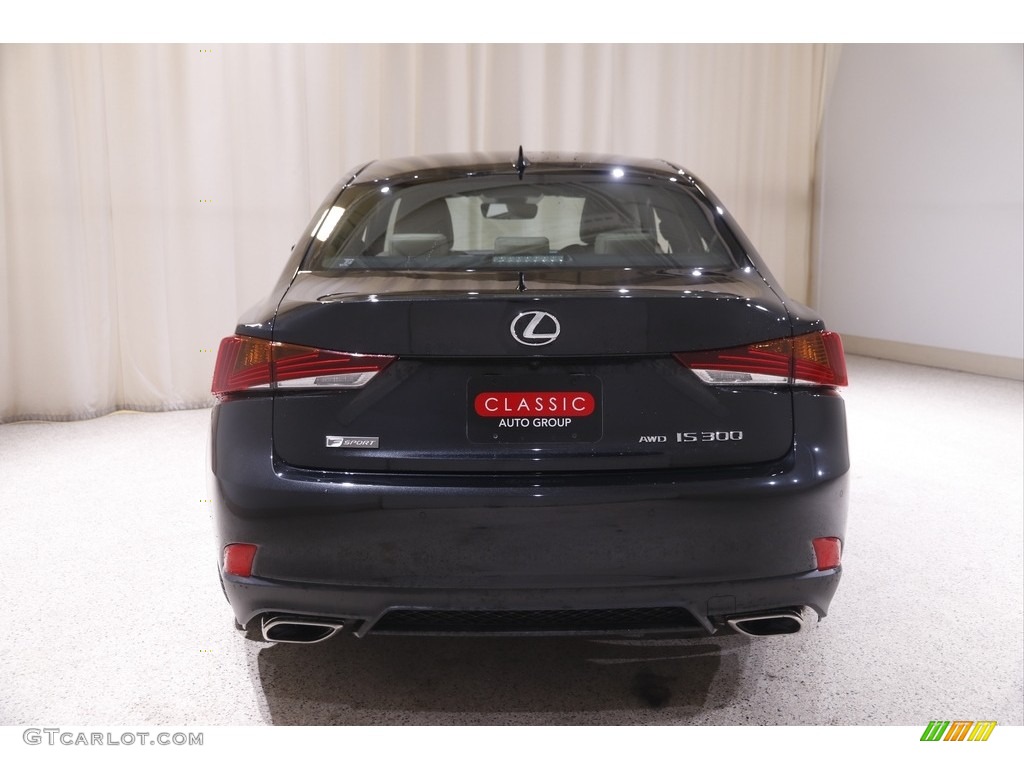 2020 IS 300 F Sport AWD - Caviar / Chateau photo #19