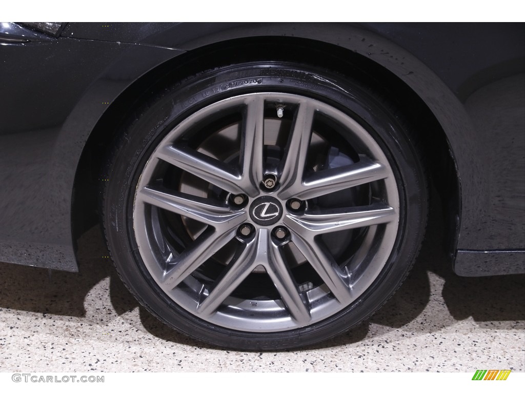 2020 IS 300 F Sport AWD - Caviar / Chateau photo #21