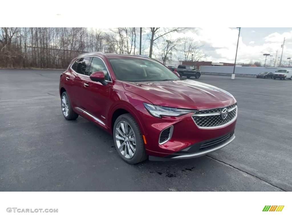 2022 Envision Avenir AWD - Cinnabar Metallic / Ebony photo #2