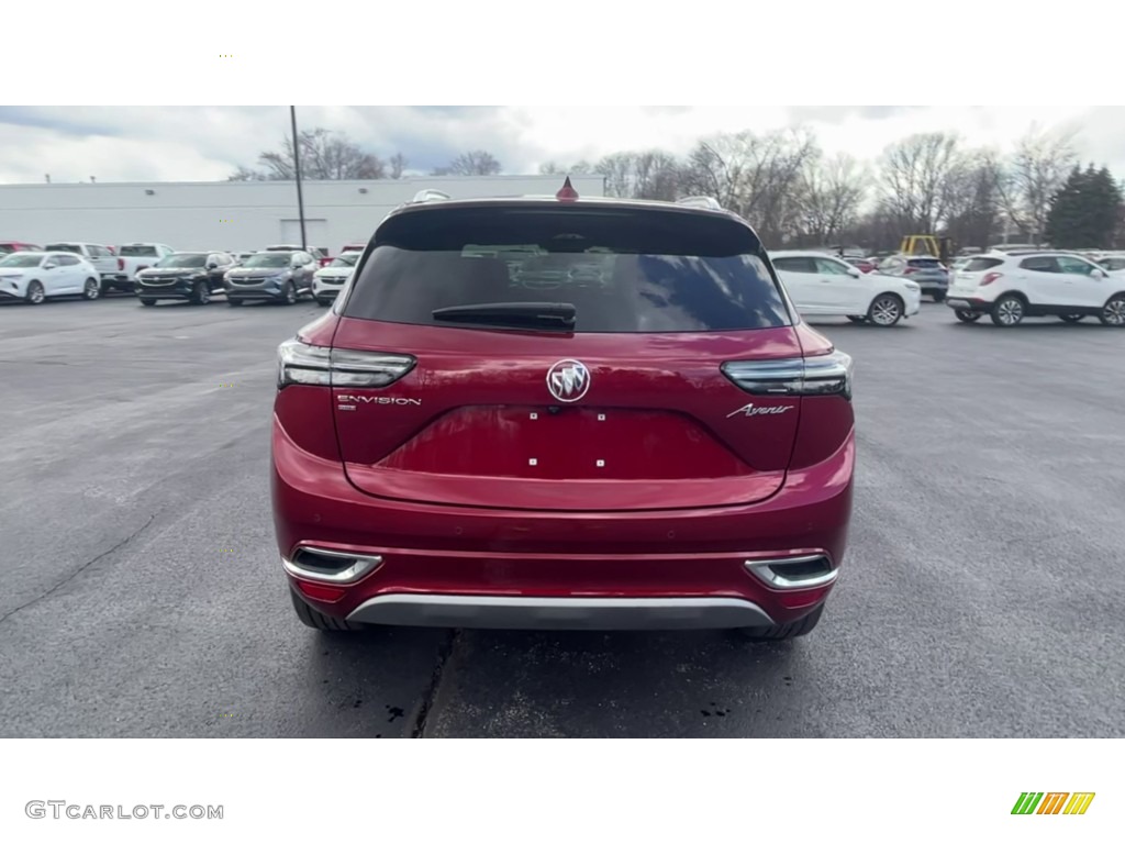 2022 Envision Avenir AWD - Cinnabar Metallic / Ebony photo #7