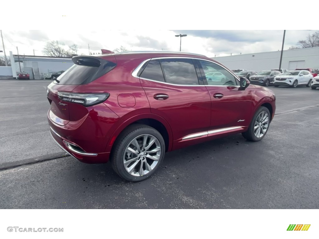 2022 Envision Avenir AWD - Cinnabar Metallic / Ebony photo #8