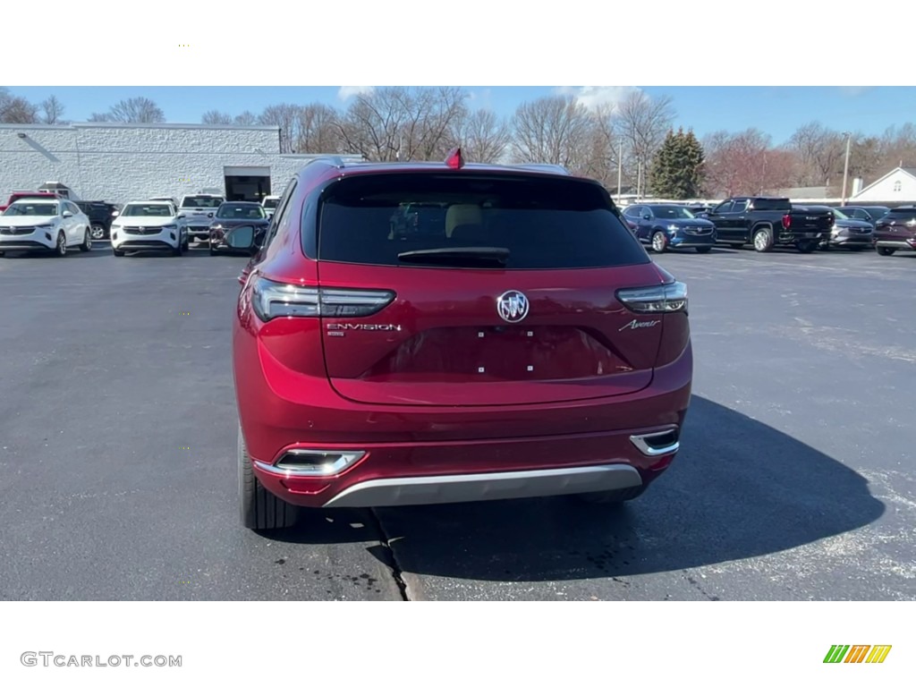 2022 Envision Avenir AWD - Cinnabar Metallic / Whisper Beige w/Ebony Accents photo #7