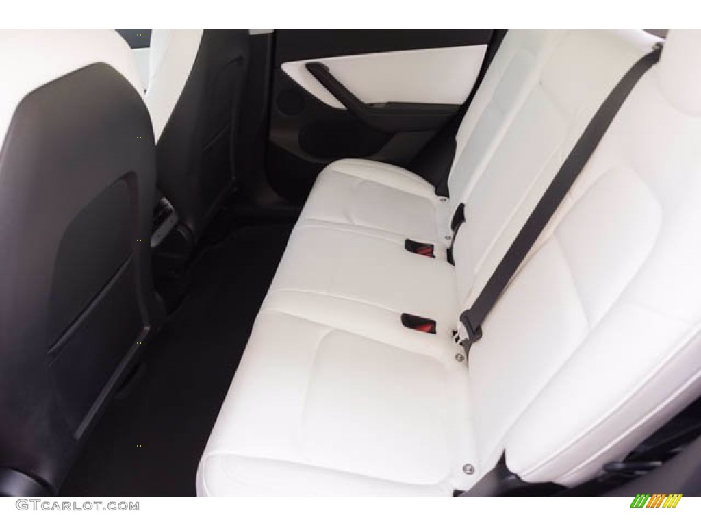 2020 Model Y Long Range - Pearl White Multi-Coat / Black photo #4