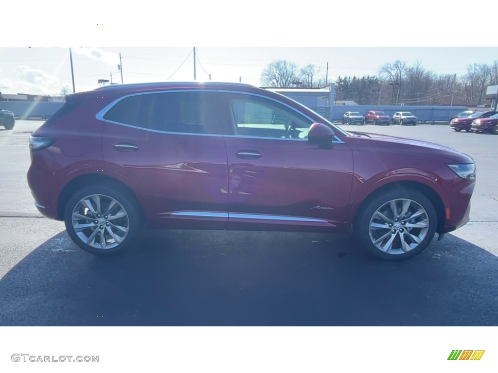 2022 Envision Avenir AWD - Cinnabar Metallic / Whisper Beige w/Ebony Accents photo #9