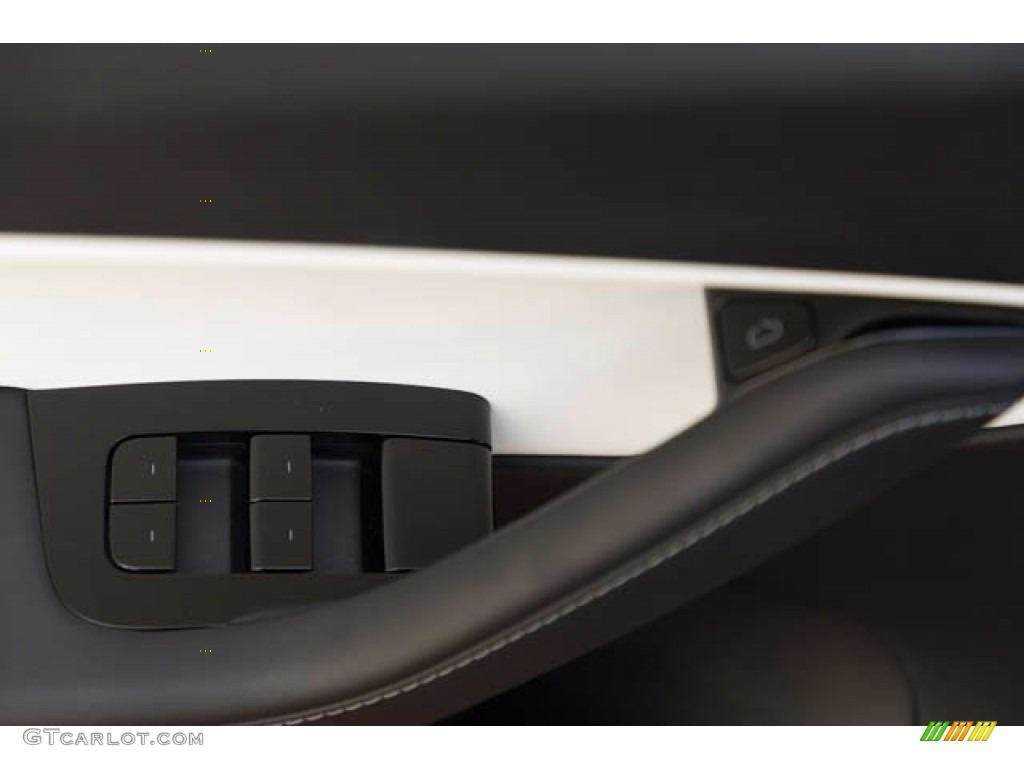 2020 Model Y Long Range - Pearl White Multi-Coat / Black photo #25