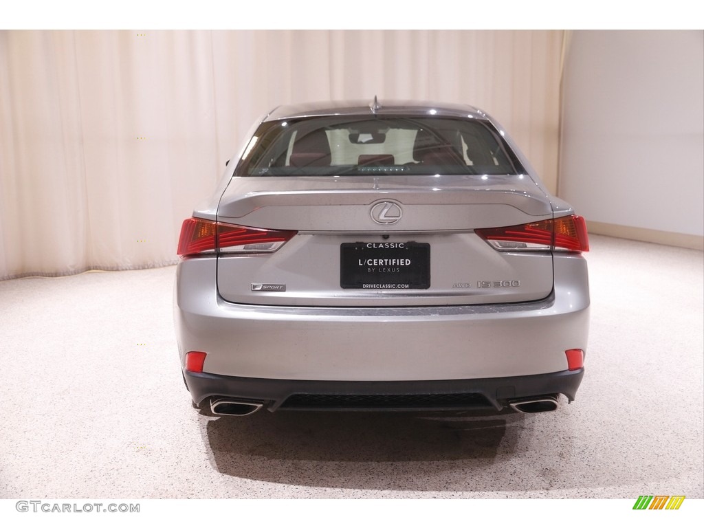 2019 IS 300 F Sport AWD - Atomic Silver / Rioja Red photo #19