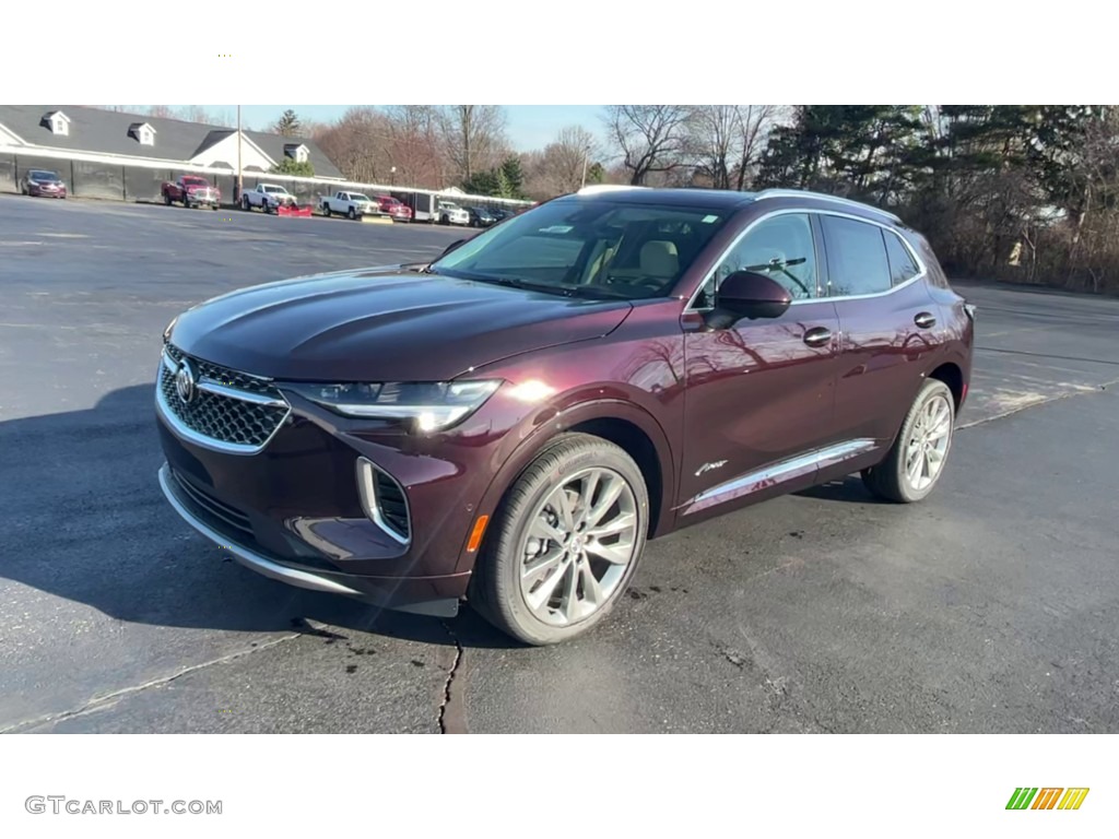 2022 Envision Avenir - Rich Garnet Metallic / Whisper Beige w/Ebony Accents photo #4