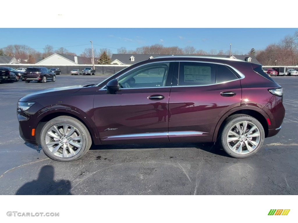2022 Envision Avenir - Rich Garnet Metallic / Whisper Beige w/Ebony Accents photo #5