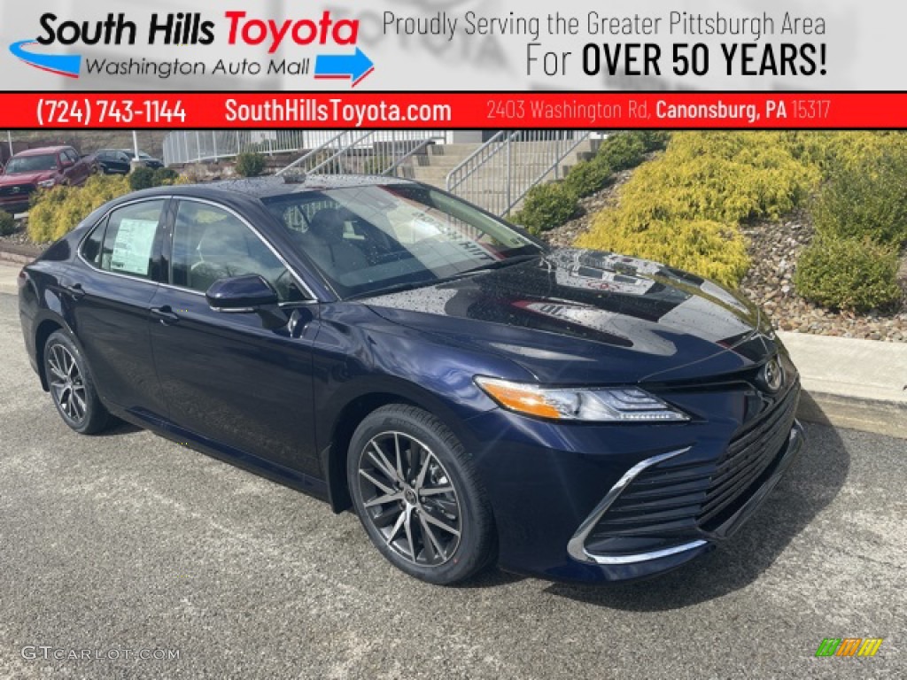 2022 Camry XLE AWD - Blueprint / Ash photo #1