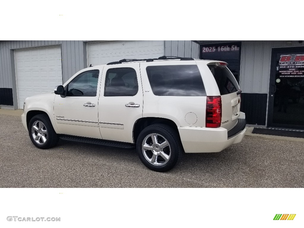 2012 Tahoe LTZ 4x4 - White Diamond Tricoat / Ebony photo #2