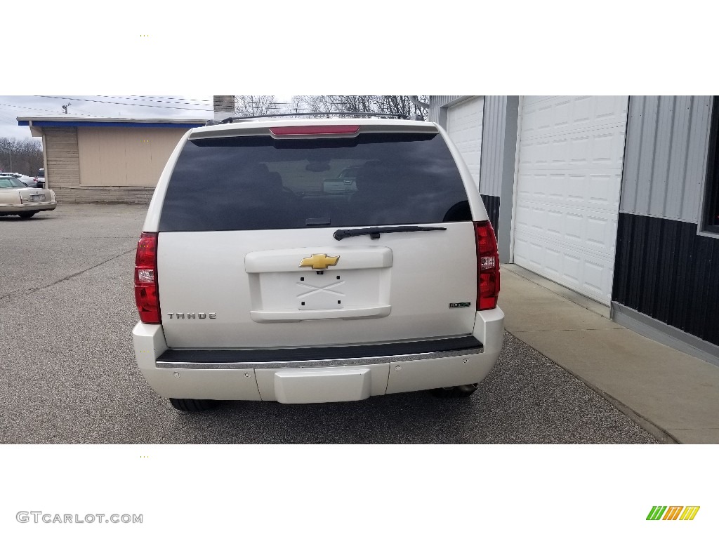 2012 Tahoe LTZ 4x4 - White Diamond Tricoat / Ebony photo #3