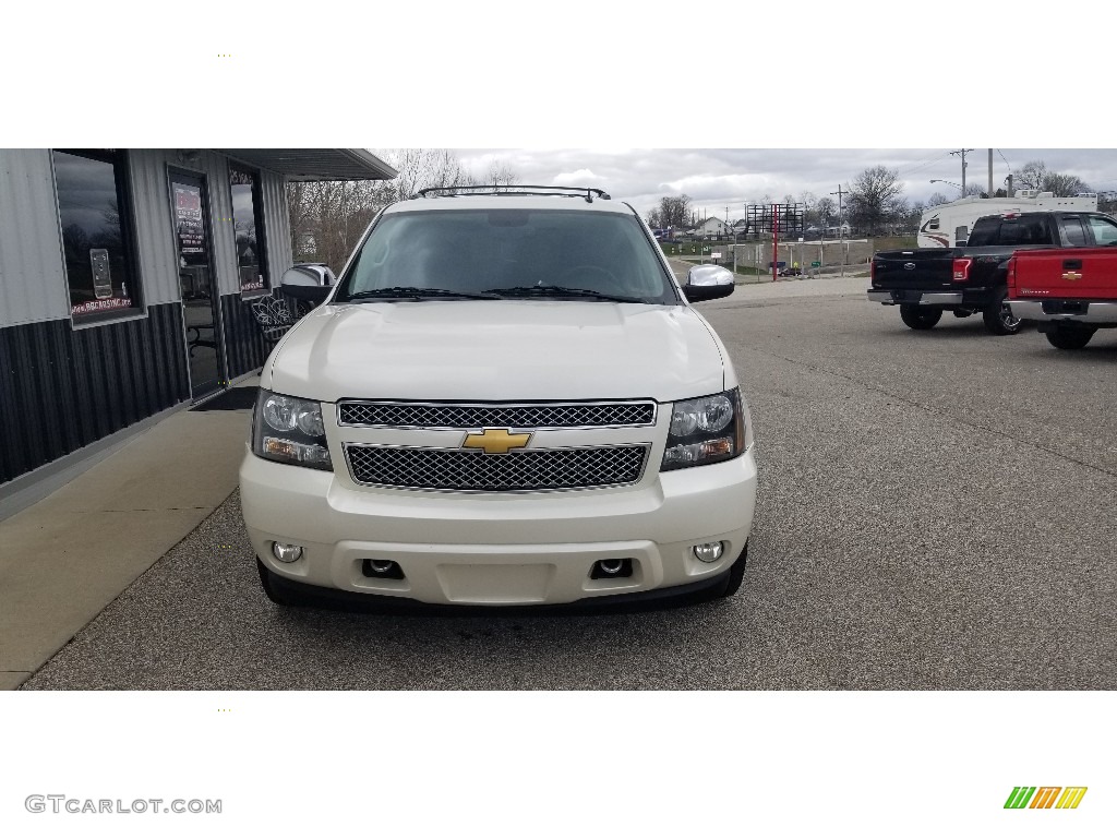 2012 Tahoe LTZ 4x4 - White Diamond Tricoat / Ebony photo #6