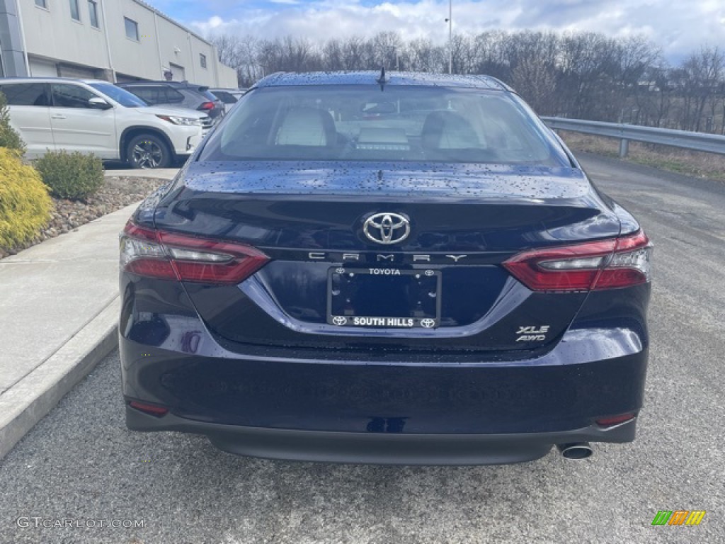2022 Camry XLE AWD - Blueprint / Ash photo #8