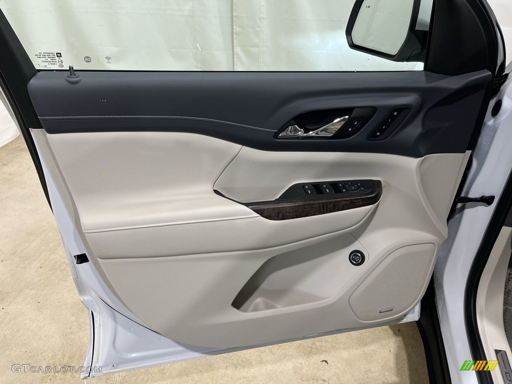 2021 GMC Acadia Denali AWD Dark Galvanized/Light Shale Door Panel Photo #144058873