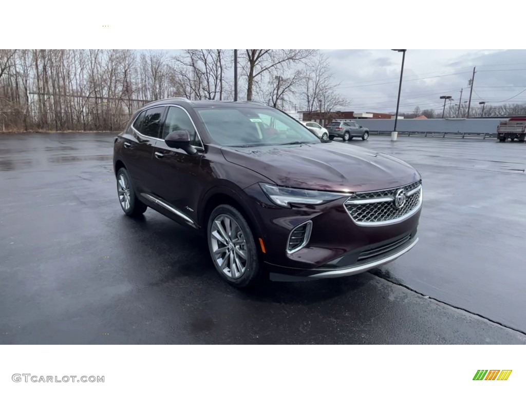 2022 Envision Avenir AWD - Rich Garnet Metallic / Ebony photo #2