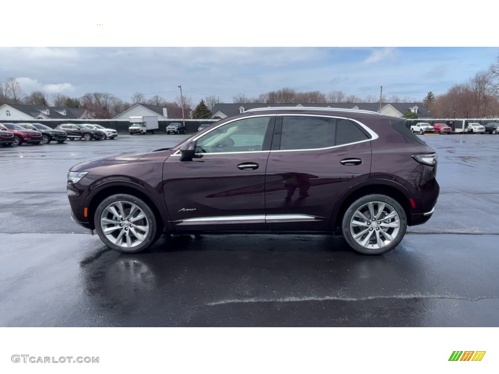 2022 Envision Avenir AWD - Rich Garnet Metallic / Ebony photo #5