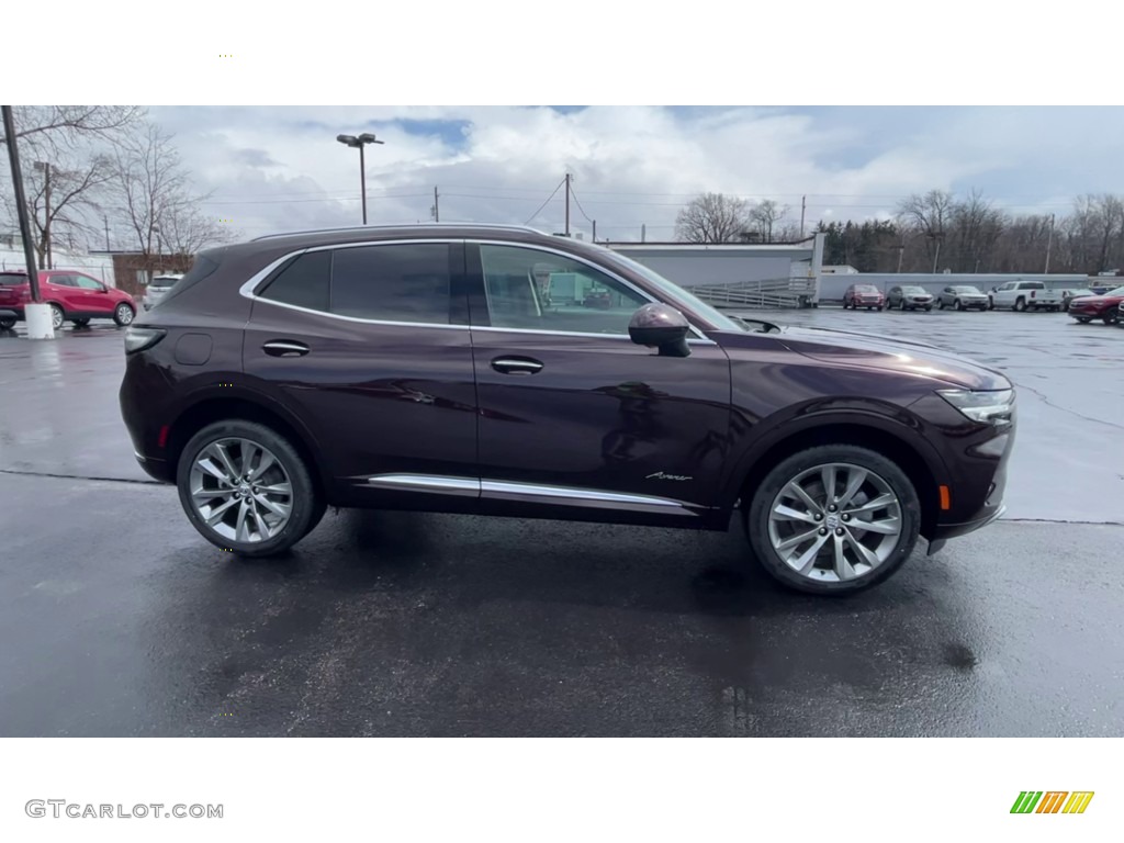 2022 Envision Avenir AWD - Rich Garnet Metallic / Ebony photo #9
