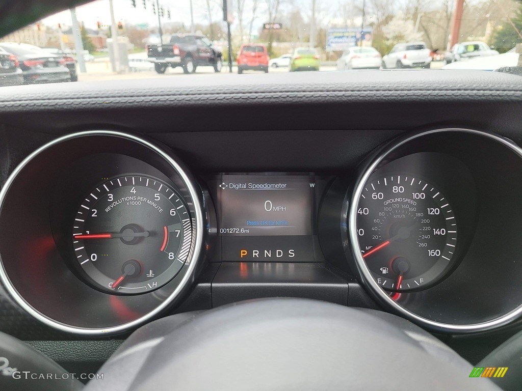 2019 Mustang EcoBoost Fastback - Velocity Blue / Ebony photo #14