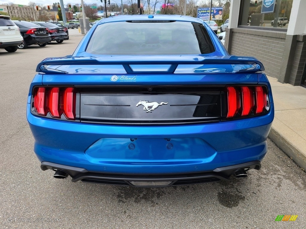 2019 Mustang EcoBoost Fastback - Velocity Blue / Ebony photo #30