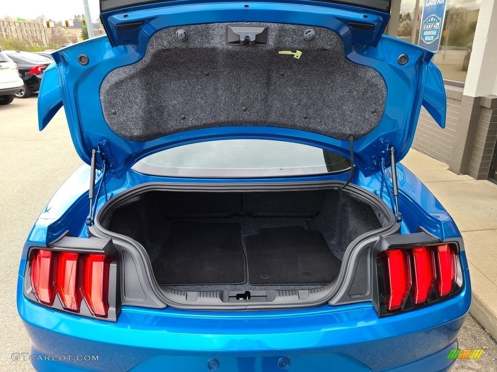 2019 Mustang EcoBoost Fastback - Velocity Blue / Ebony photo #31